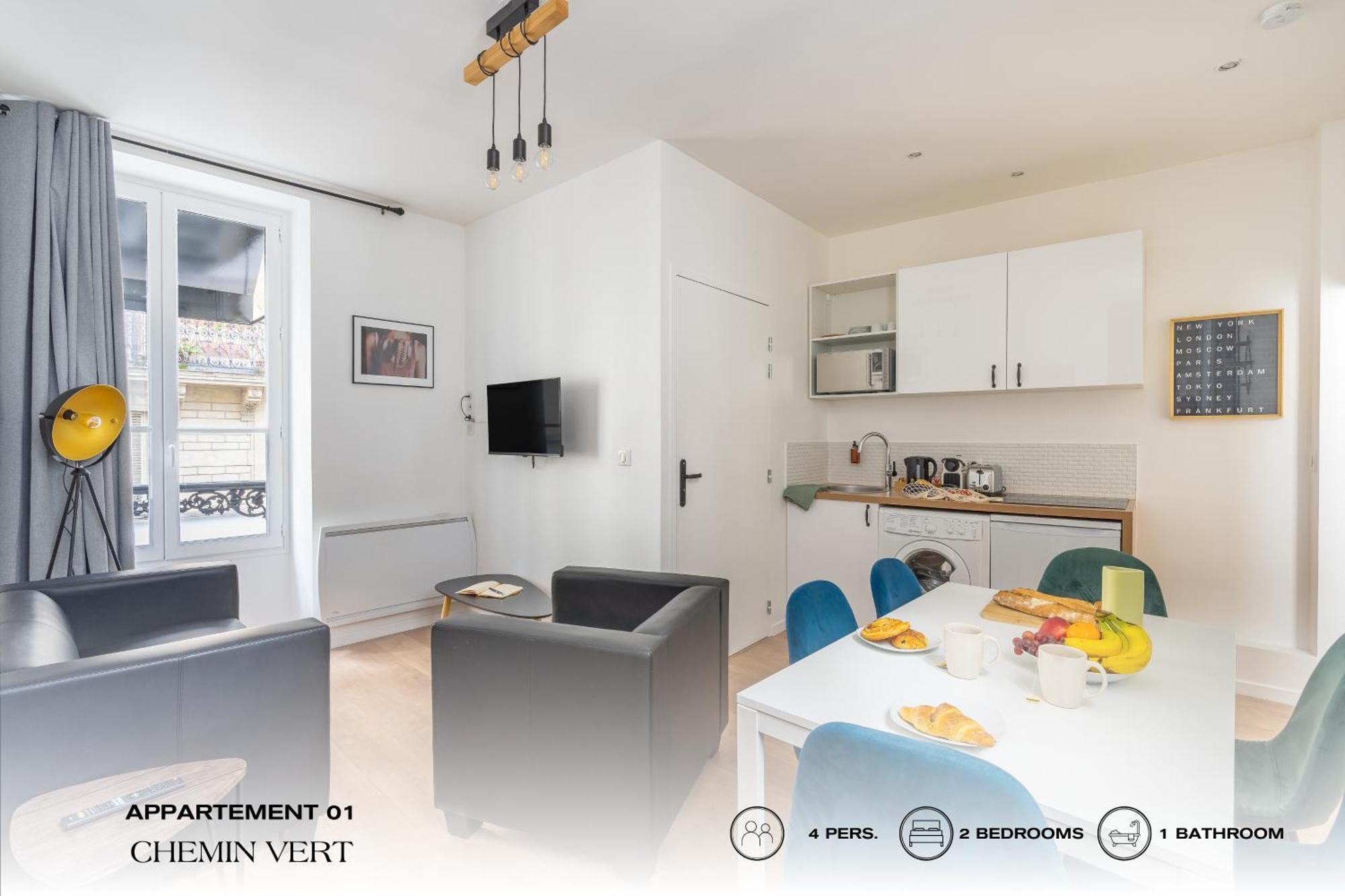 Beauquartier - Chemin Vert باريس المظهر الخارجي الصورة