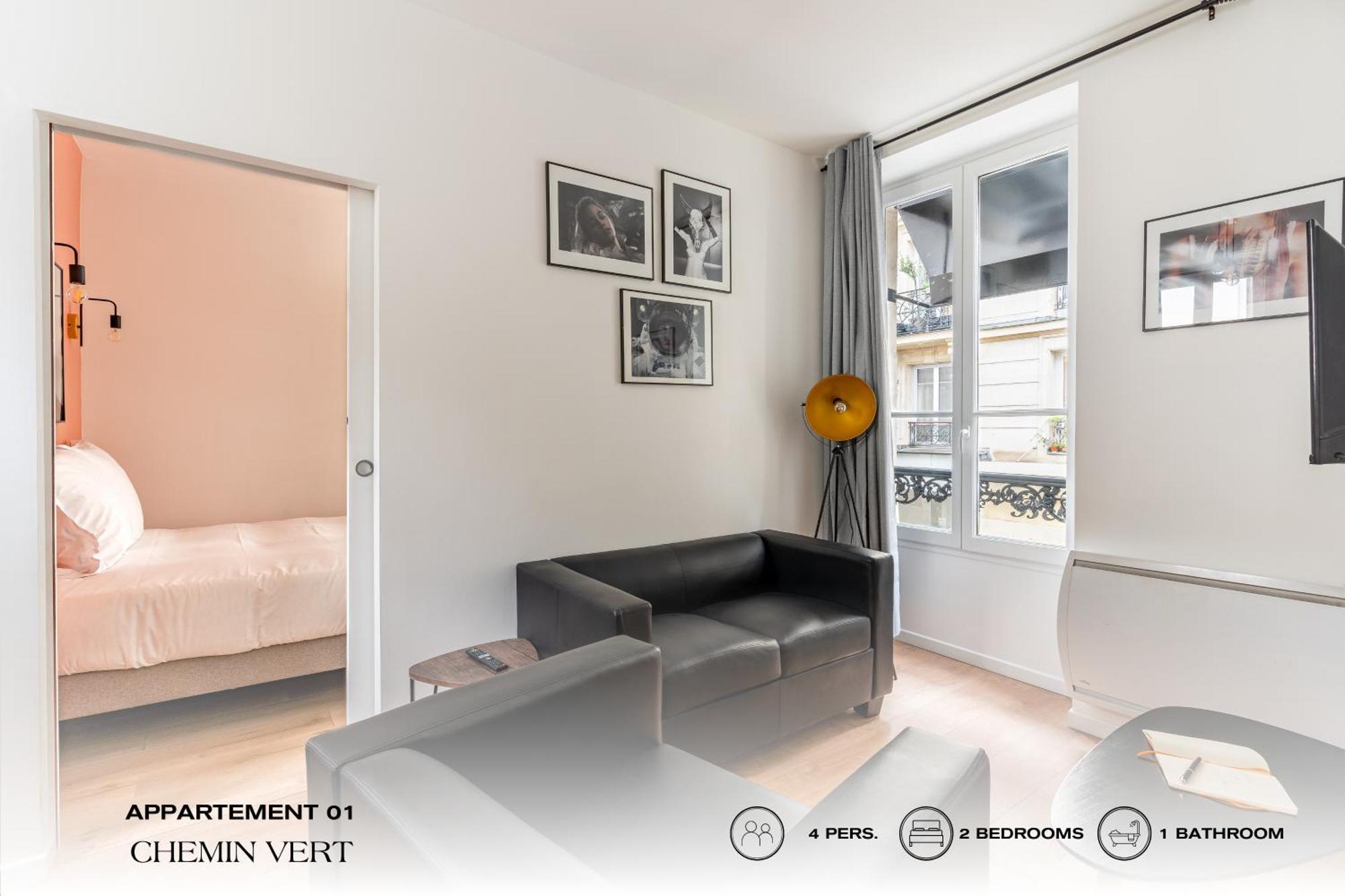 Beauquartier - Chemin Vert باريس المظهر الخارجي الصورة